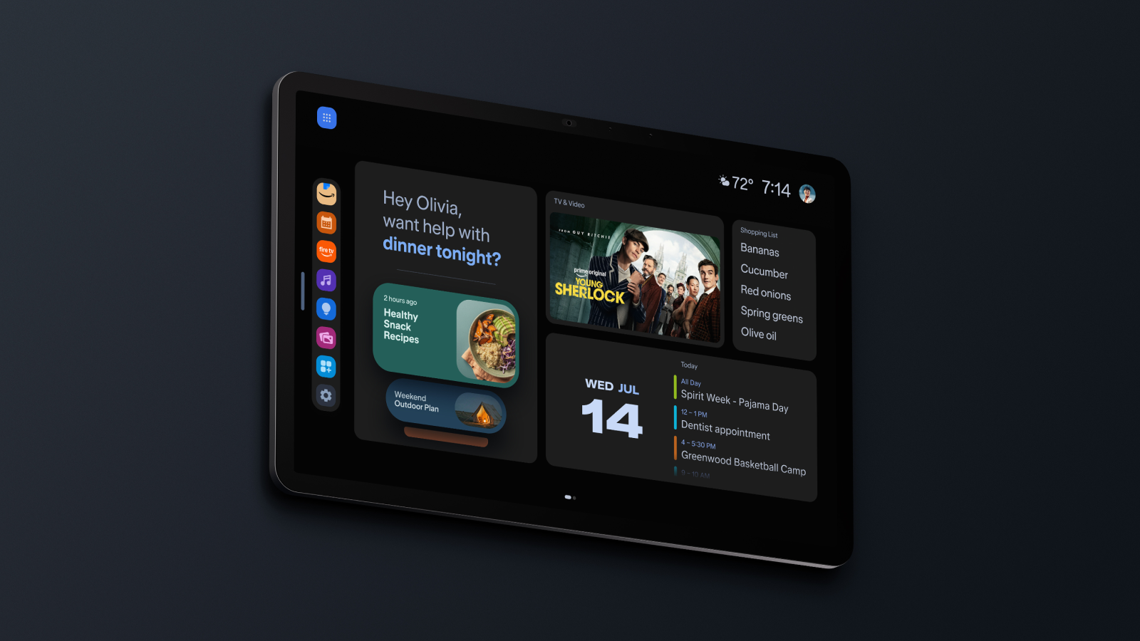 Amazon's Echo Show 16 Brings an Anti-Glare Nanomatte Screen and Night Vision, From $499.99