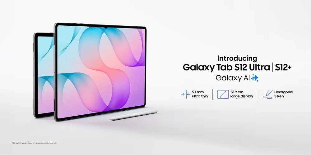 Galaxy Tab S12+ and Tab S12 Ultra Get India Prices From ₹1,29,999, on Sale From October 7